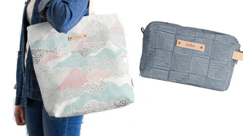 Minted Custom Snap Tote & Dopp Kit
