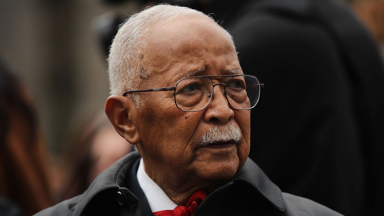 Former New York City Mayor David Dinkins has died. He was 93.