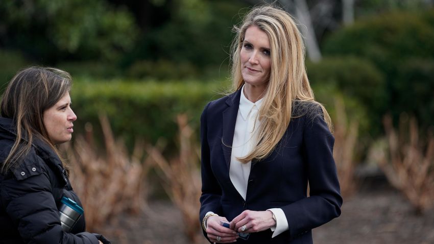 Sen. Kelly Loeffler (R-GA) stands after a signing ceremony for the United States-Mexico-Canada Trade Agreement on the South Lawn of the White House on January 29, 2020 in Washington, DC. The new U.S.-Mexico-Canada Agreement (USMCA) will replace the 25-year-old North American Free Trade Agreement (NAFTA) with provisions aimed at strengthening the U.S. auto manufacturing industry, improving labor standards enforcement and increasing market access for American dairy farmers. The USMCA signing is considered one of President Trump's biggest legislative achievements since Democrats took control of the House in 2018. (Photo by Drew Angerer/Getty Images)