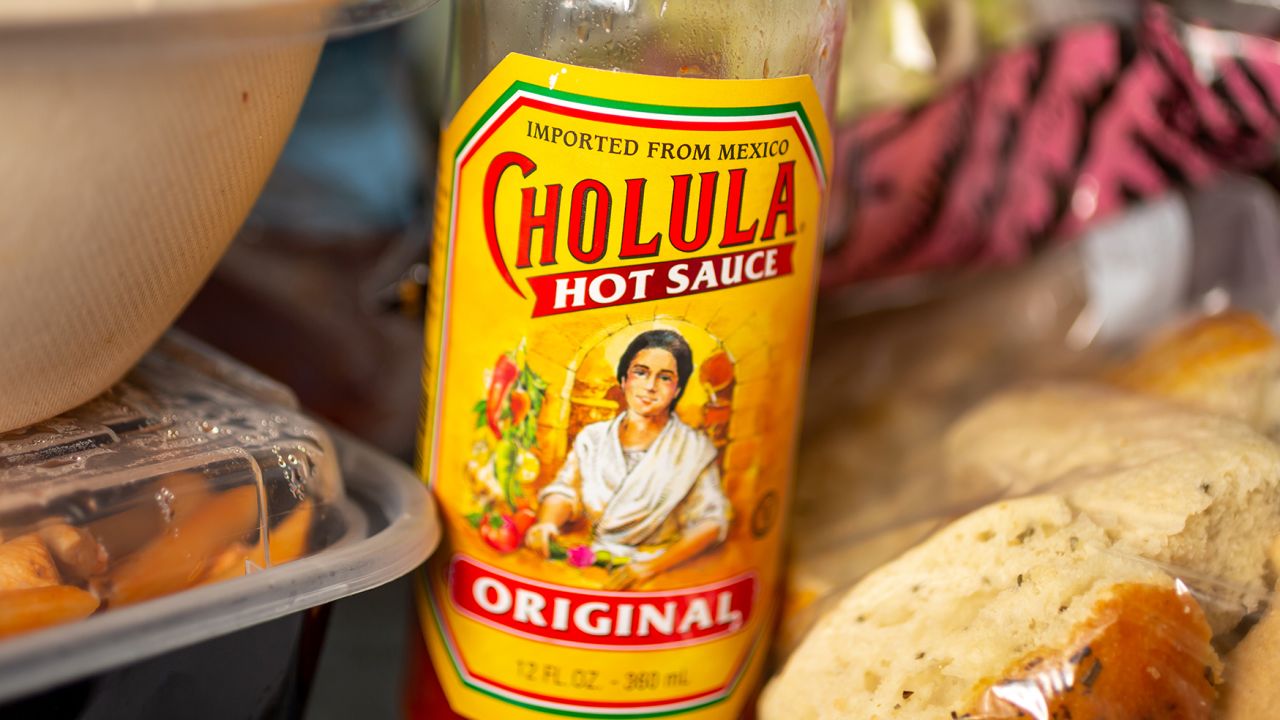 Some people try Cholula for the first time at restaurants. 