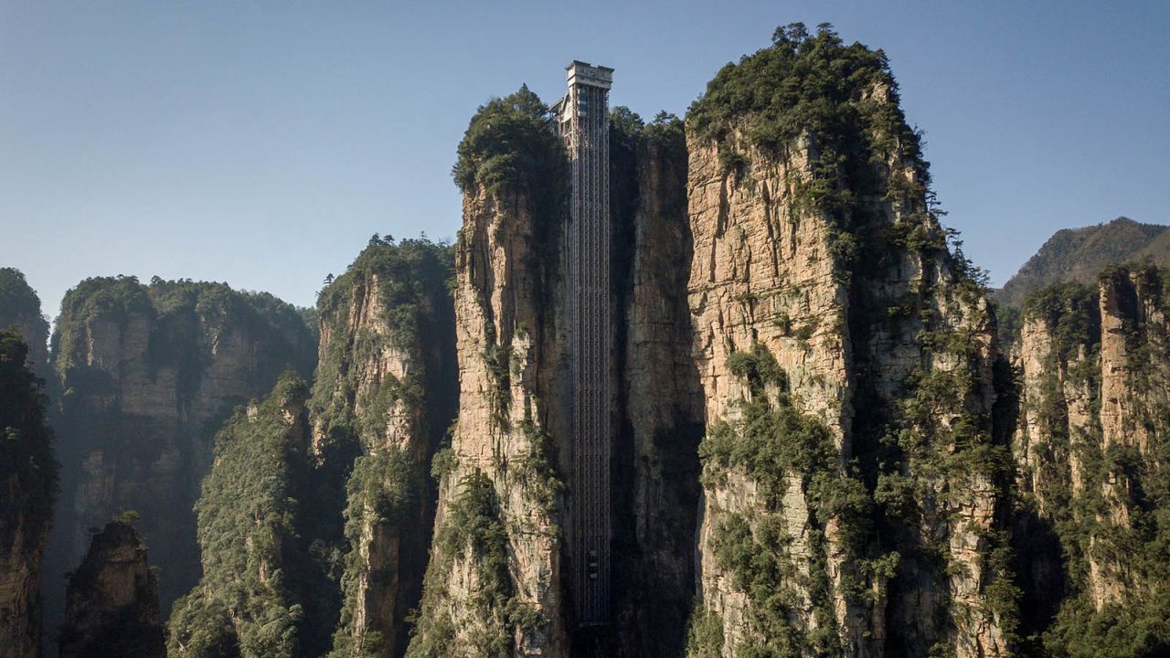 <strong>Avatar's Pandora?: </strong>The Zhangjiajie National Forest Park in Hunan, China is famed for its towering, pillar-like karst formations. Many claim it inspired the floating landscape of alien-world Pandora, as seen in 2010 film "Avatar."  