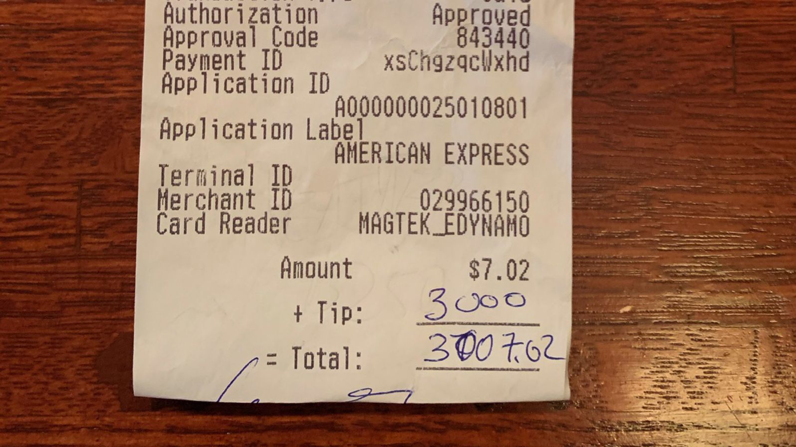 The customer placed the check on the table and told the owner he would see him when they reopen. 