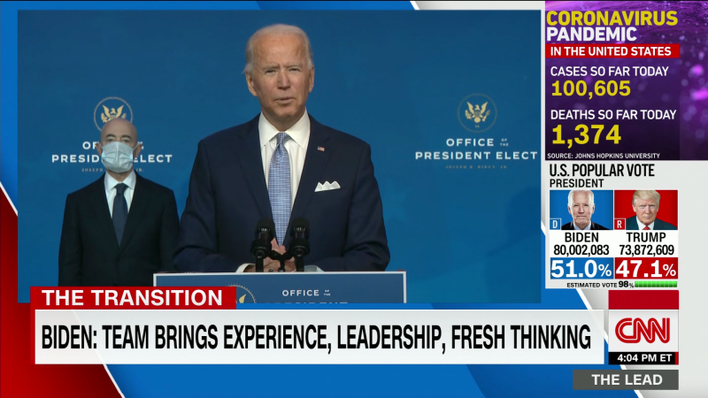 Joe Biden Introduces His First Cabinet Picks And Declares, ‘America Is ...