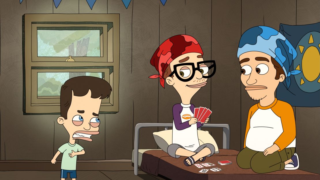 Nick Kroll voices Nick Birch, John Mulaney is Andrew Glouberman, and Seth Rogan plays Seth Goldberg in "Big Mouth." 