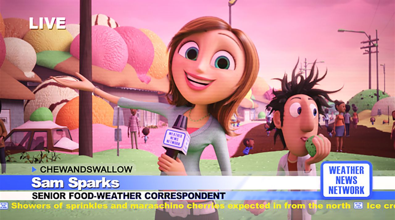 <strong>"Cloudy With a Chance of Meatballs"</strong>: In this film adaptation of a beloved kids' book when inventor Flint Lockwood makes clouds rain food, the citizens of Chewandswallow can feed themselves. But disaster is in the forecast. <strong>(Amazon Prime)</strong>