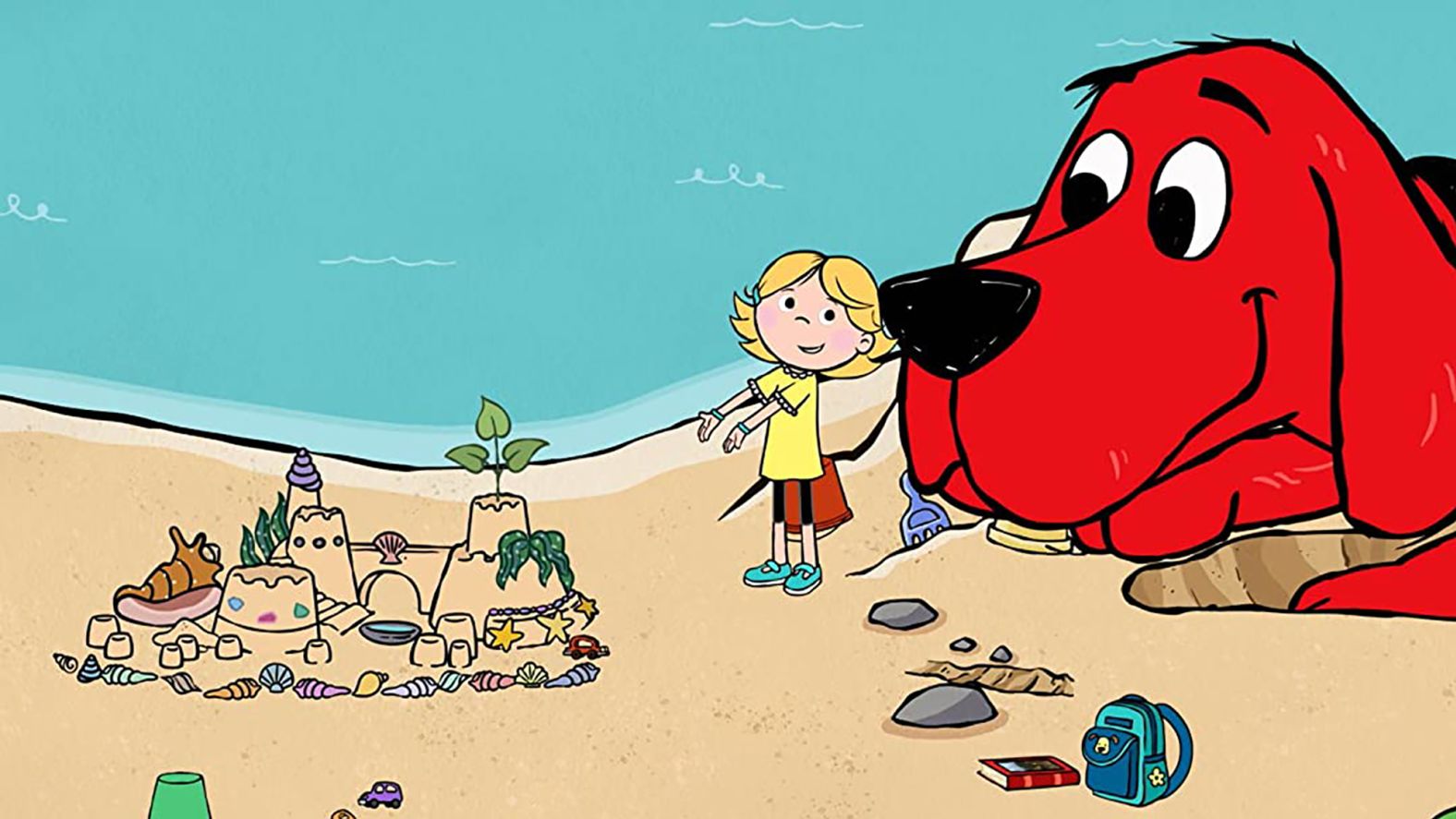 <strong>"Clifford the Big Red Dog"</strong>: Come along with Emily Elizabeth, Clifford, and their friends in new episodes as they spend a day at the Birdwell Fun Fair, become hard-hitting reporters for the Birdwell Times, and build the coolest clubhouse ever! <strong>(Amazon Prime) </strong>