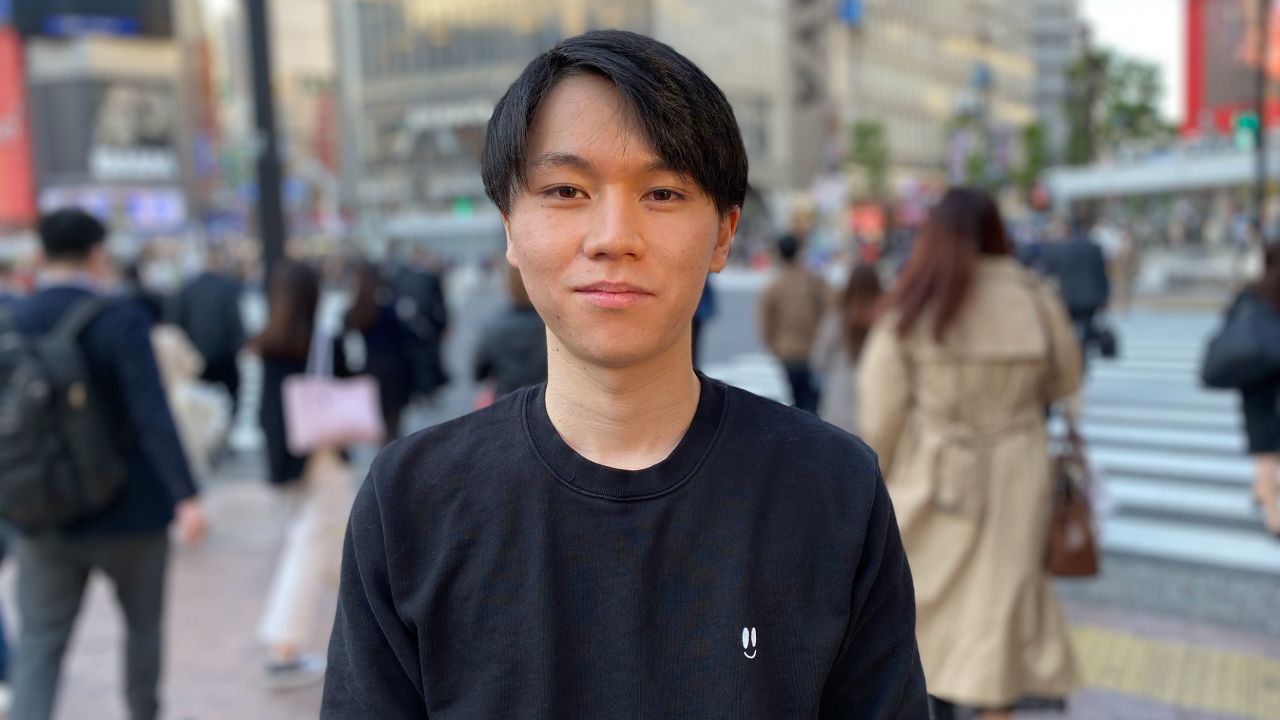 University student Koki Ozora started a 24-hour mental health hotline staffed by volunteers in March. They now get more than 200 calls a day.