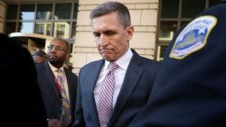 WASHINGTON, DC - DECEMBER 18: Former White House National Security Advisor Michael Flynn leaves the Prettyman Federal Courthouse following a sentencing hearing in U.S. District Court December 18, 2018 in Washington, DC. Flynn's lawyers accepted the judge's offer to delay sentencing for lying to the FBI about his communication with former Russian Ambassador Sergey Kislyak. Special Prosecutor Robert Mueller has recommended no prison time for Flynn due to his cooperation with the investigation into Russian interference in the 2016 presidential election. (Photo by Chip Somodevilla/Getty Images)