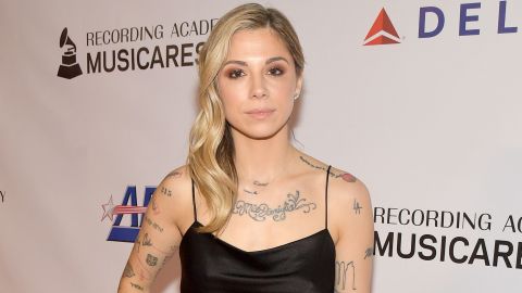 Christina Perri attends a MusiCares event in 2019 in Los Angeles.