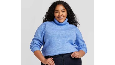 A New Day Women's Turtleneck Pullover Sweater