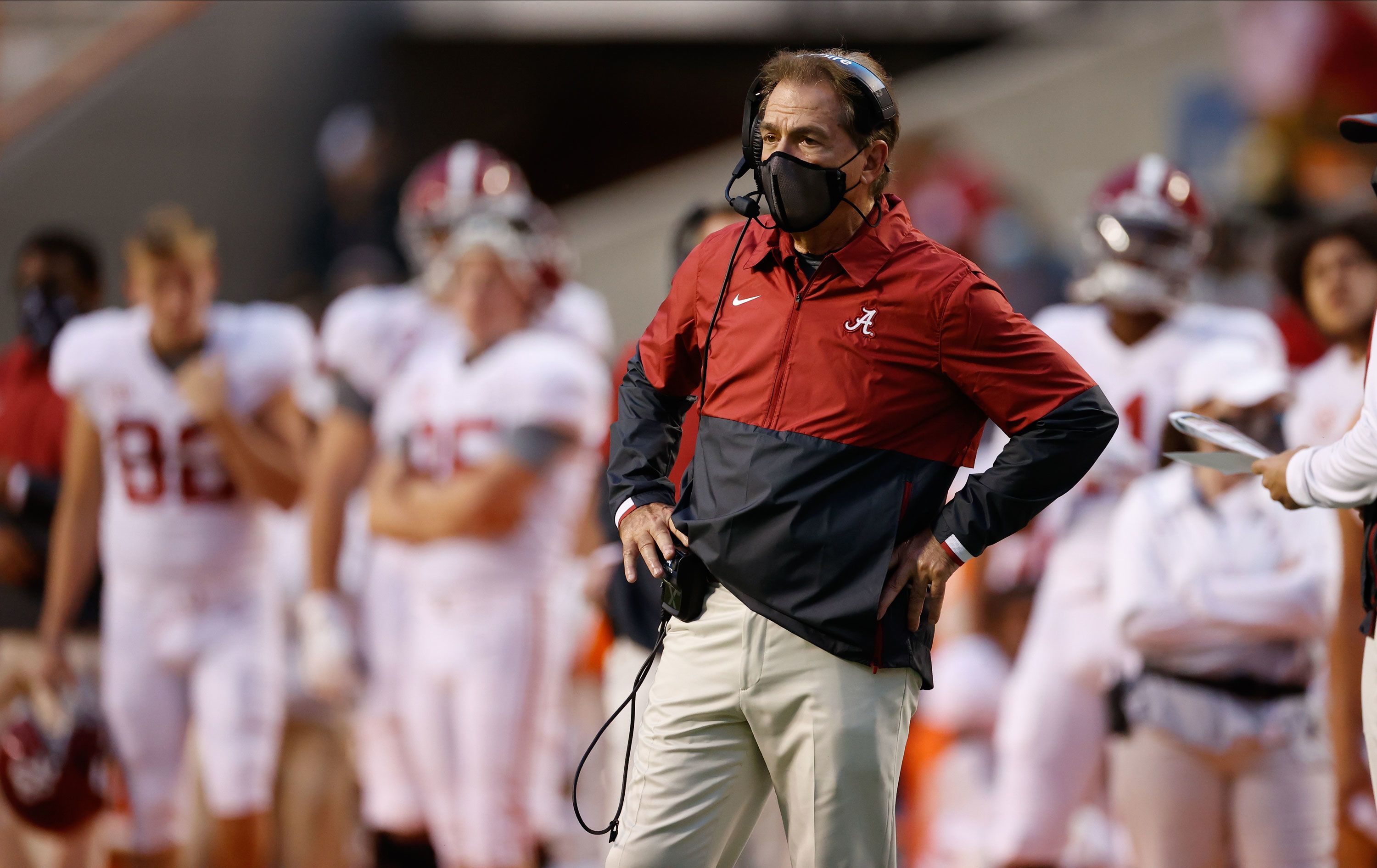 Nick Saban tests positive for Covid-19 and is displaying symptoms | CNN