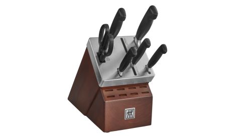 Zwilling J.A. Henckels Four Star Self-Sharpening Knife Block & Knife Set