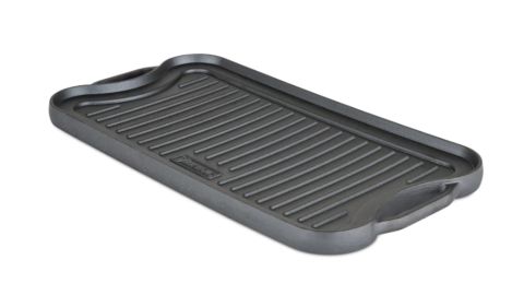 Viking Cast Iron Double Burner Reversible Griddle & Grill