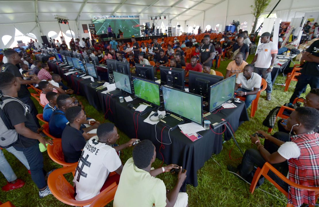 This was the scene in 2018, at an esports festival in Abidjan, Ivory Coast.