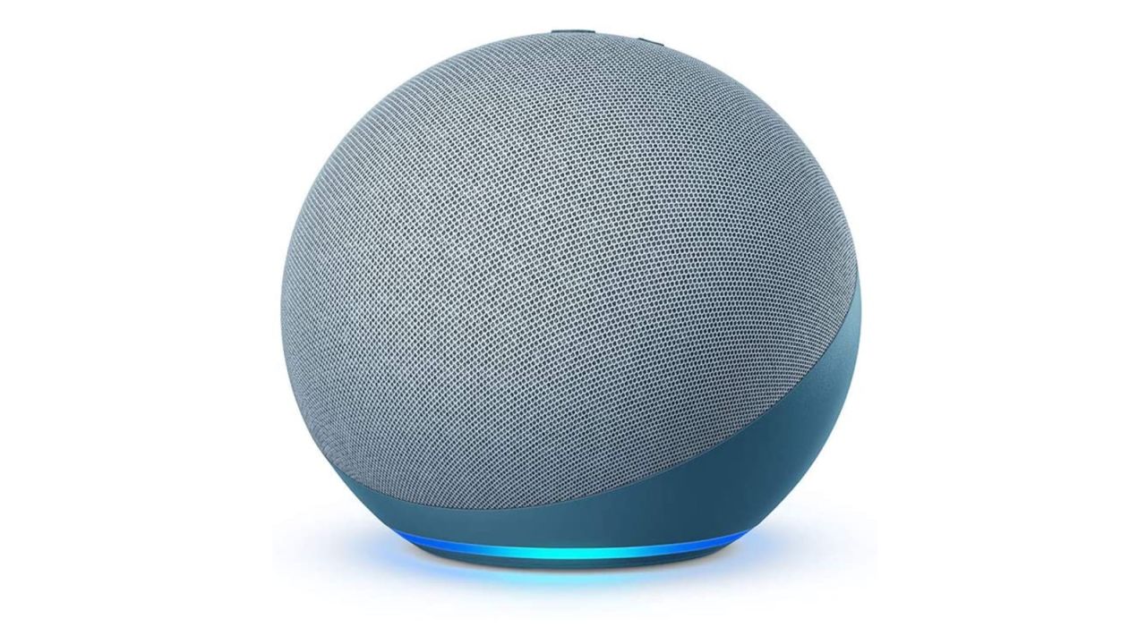 Buy  Echo Dot with Clock 5th Gen Alexa Smart Speaker Blue | Smart  speakers | Argos