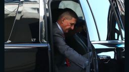 WASHINGTON, DC - JULY 10:  Michael Flynn, former national security advisor to President Donald Trump, arrives at the E. Barrett Prettyman Federal Courthouse for a status hearing July 10, 2018 in Washington, DC. Special Counsel Robert Mueller has charged Flynn with one count of making a false statement to the FBI. It has been reported that Special Counsel Mueller's team is not ready to schedule a date for a sentencing hearing as of yet.  (Photo by Mark Wilson/Getty Images)