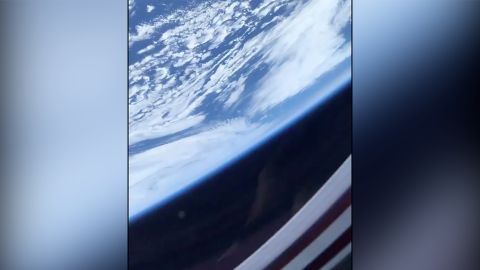 Victor Glover posted a video of Earth from space.