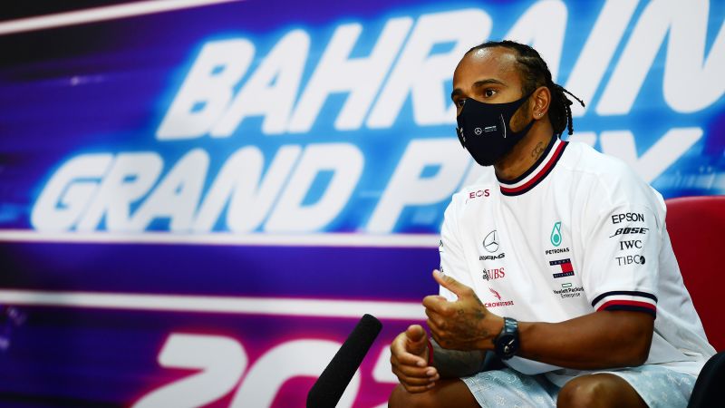 Lewis Hamilton Addresses F1's 'massive Problem' With Human Rights | CNN