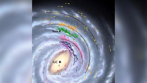 The new map suggests that the center of the Milky Way, and the black hole which sits there, is located 25,800 light-years from Earth. This is closer than the official value of 27,700 light-years adopted by the International Astronomical Union in 1985.