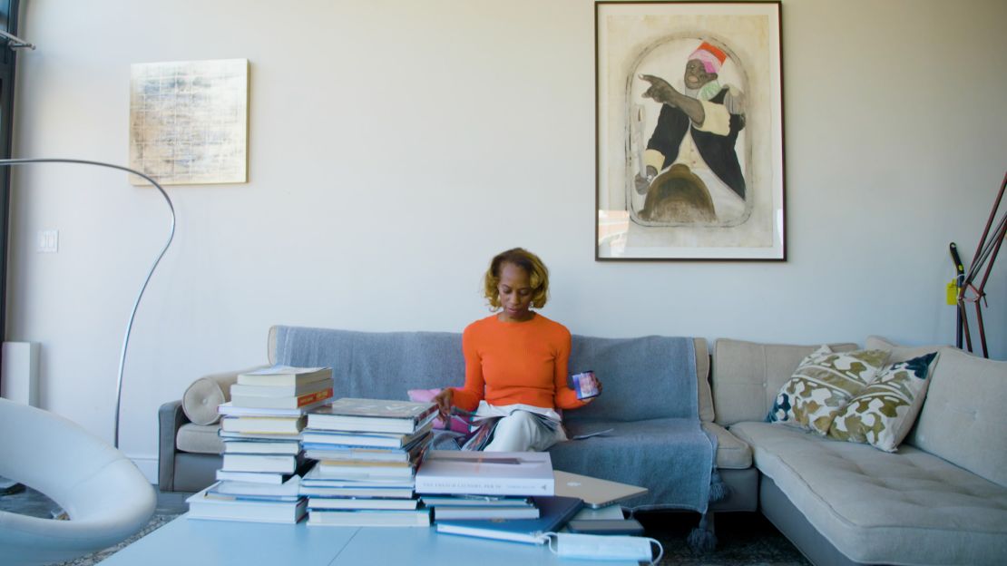 Bon Appétit Editor-in-chief Dawn Davis at home.