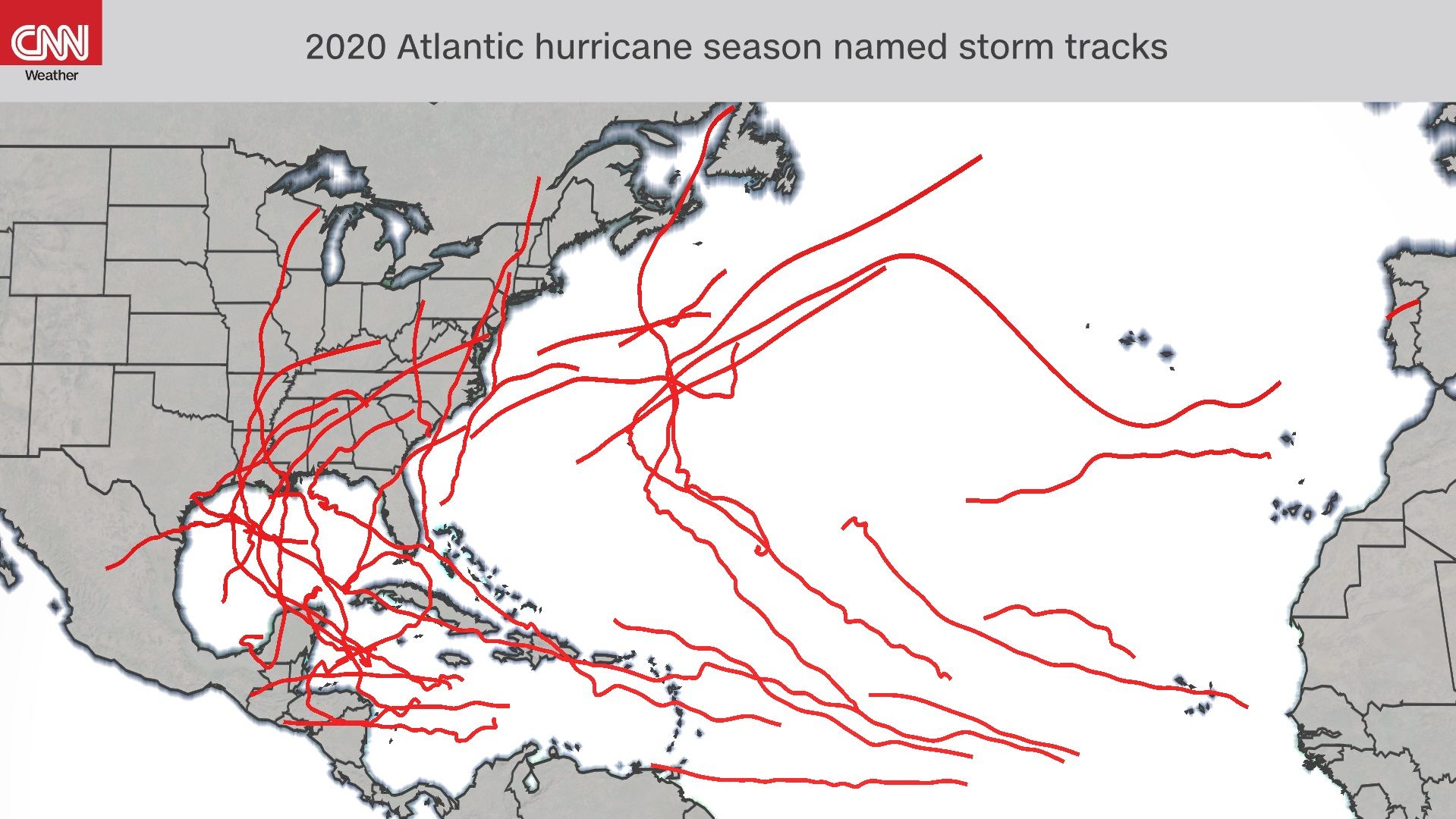 weather 2020 atlantic hurricane season all named storm tracks 11282020