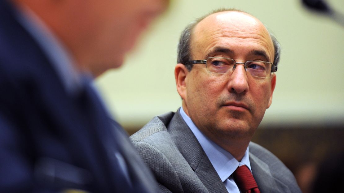 Former Assistant Labor Secretary David Michaels of the Occupational Safety and Health Administration attends a full committee hearing on Capitol Hill on June 23, 2010 in Washington, DC.