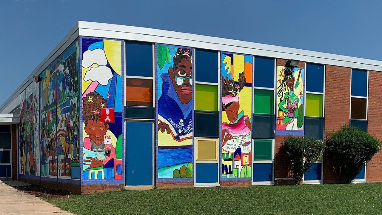 Mural at Callaway Elementary School 