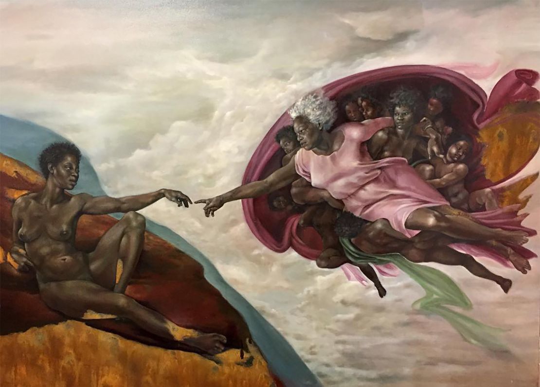 Harmonia Rosales' "The Creation of God."