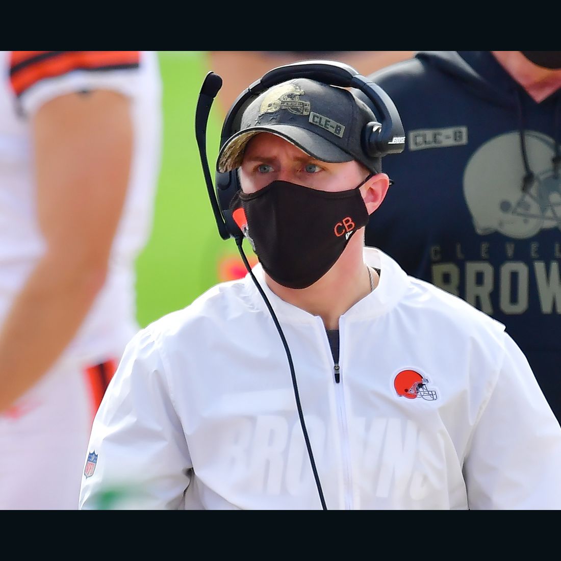 Callie Brownson of the Cleveland Browns is first female position coach in  NFL game | CNN