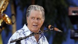 Brian Wilson performs with the Beach Boys on ABC's Good Morning America in New York's Central Park June 15, 2012.