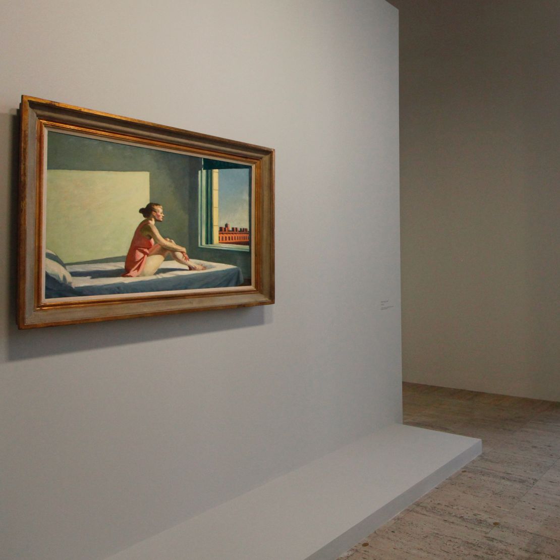 Pintura al óleo de Edward Hopper en 1952 