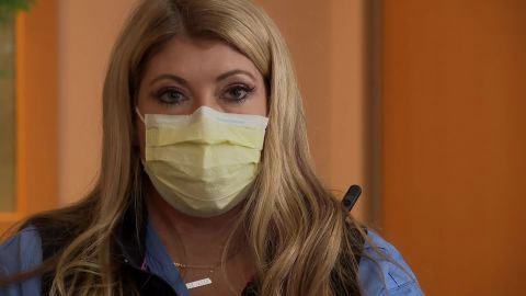 Allison Boerner, an ER nurse in the Denver area, has had nightmares since the pandemic started.