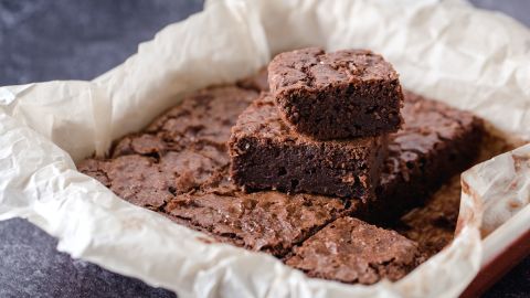 You can prepare small-batch brownies in disposable mini loaf pans.