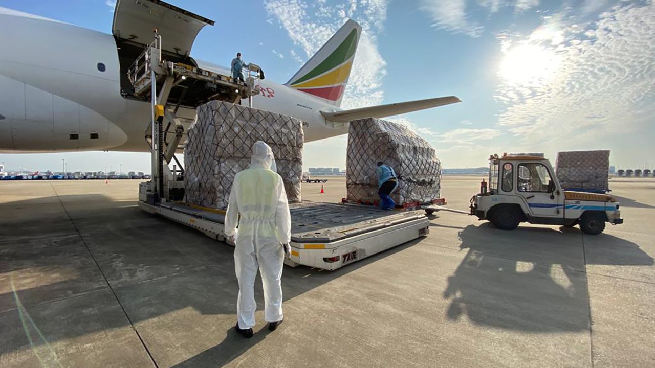 Cainiao has partnered with Ethiopian Airlines to distribute Chinese-made coronavirus vaccines abroad.