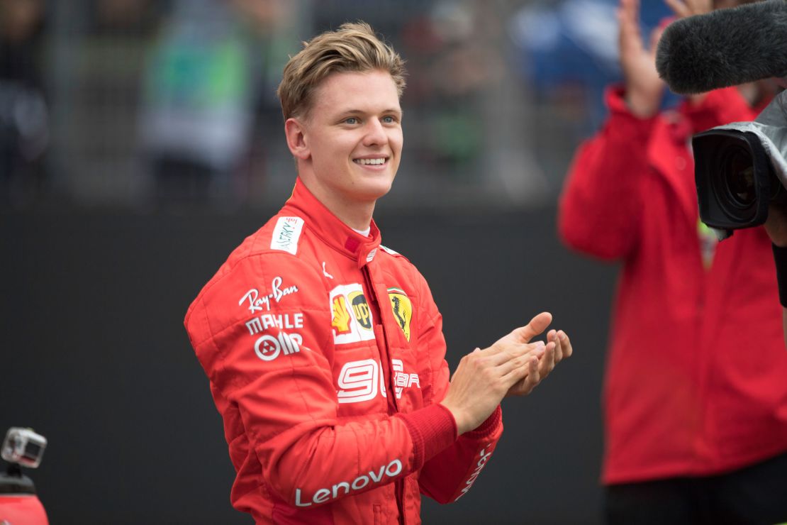 Mick Schumacher could win the F2 championship this weekend. 