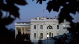 WASHINGTON, DC - NOVEMBER 17: The sun sets at the White House on Monday, Nov 16, 2020 in Washington, DC. (Photo by Jabin Botsford/The Washington Post via Getty Images)