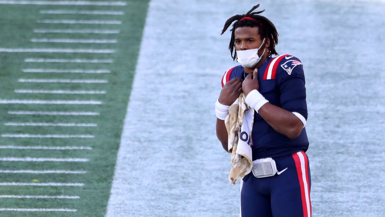 Cam Newton of the New England Patriots missed a key game this season after testing positive for coronavirus.
