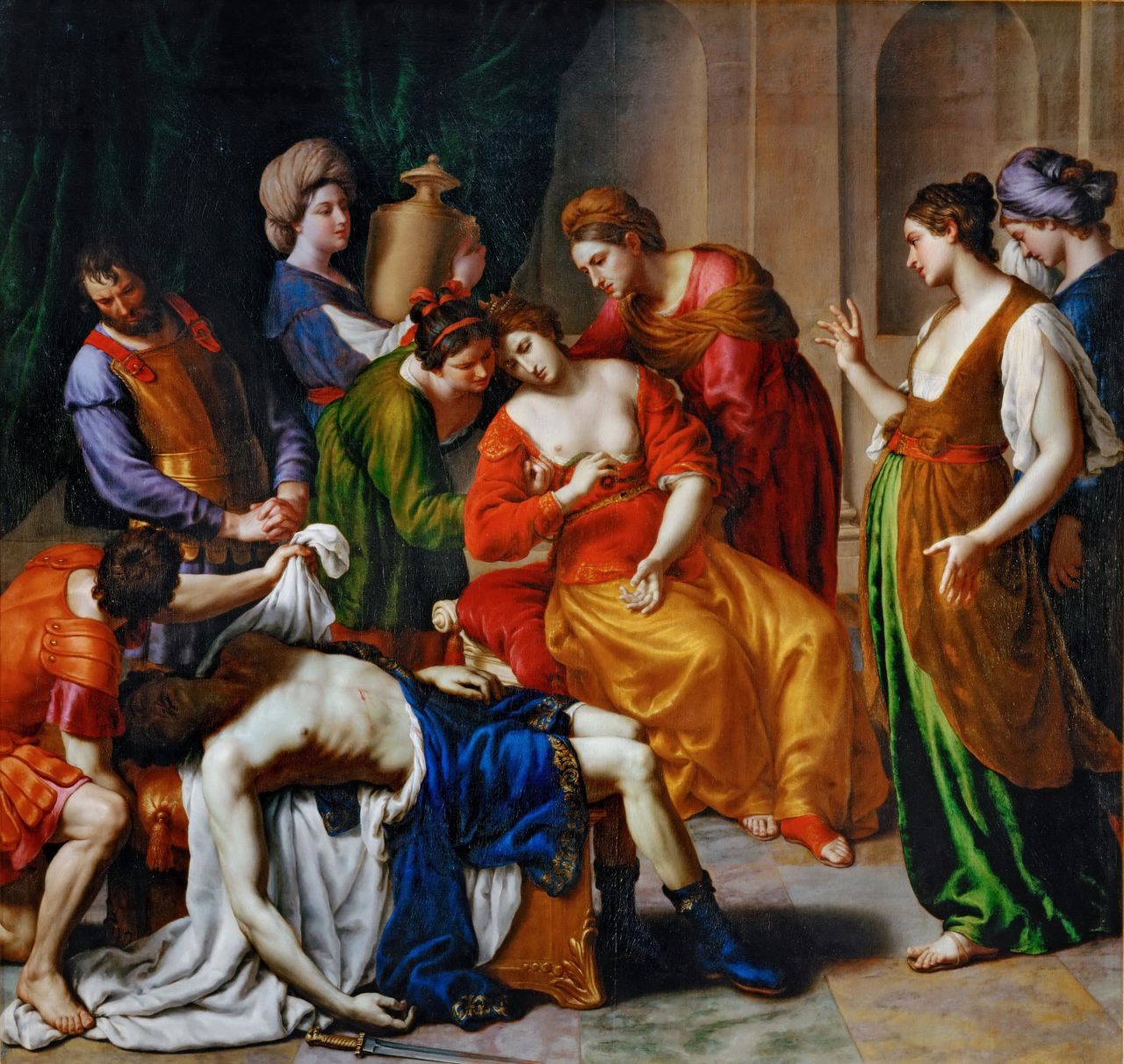 "The Death of Cleopatra" (c.1640) by Alessandro Turchi. 