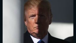 WASHINGTON, DC - JANUARY 19:  U.S. President Donald Trump stands in the colonnade as he is introduced to speak to March for Life participants and pro-life leaders in the Rose Garden at the White House on January 19, 2018 in Washington, DC. The annual march takes place around the anniversary of Roe v. Wade, Supreme Court decision that came on January 22, 1974. (Photo by Mark Wilson/Getty Images)