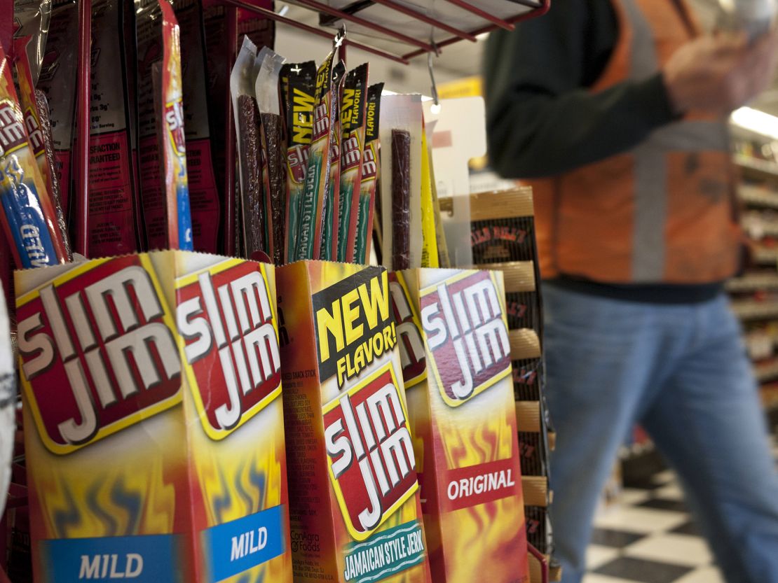 Slim Jims were invented in 1928, but it was Adams who created the modern recipe.
