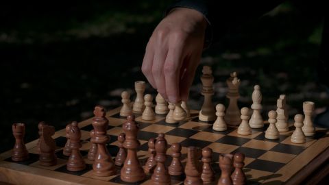 Chess sets come with 32 pieces - 16 black, 16 white - each with a specific way of moving on the board.
