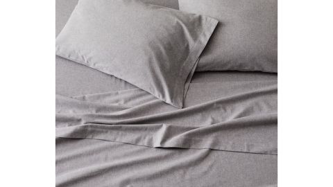 West Elm Organic Flannel Solid Sheet Set 