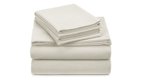 Pinzon Signature Cotton Heavyweight Velvet Flannel Sheet Set