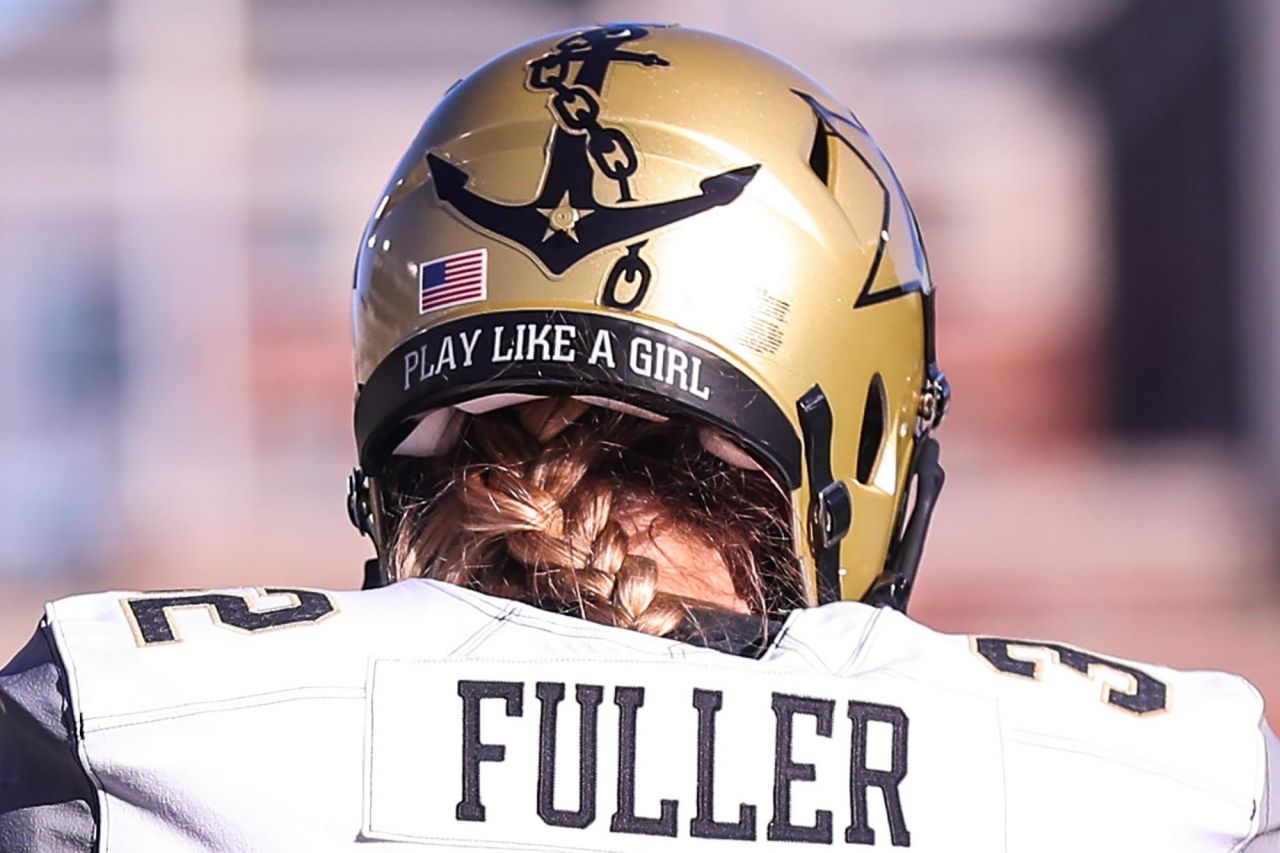 Vanderbilt kicker Sarah Fuller is seen before the team's football game against Missouri on Saturday, November 28. Fuller, who is also a goalie for the Vanderbilt women's soccer team, took the team's opening kickoff in the third quarter and <a href="https://www.cnn.com/2020/11/27/us/sarah-fuller-vanderbilt-football-kicker-spt-trnd/index.html" target="_blank">became the first woman in history to play college football for a team in a Power 5 conference.</a> She got her opportunity because many of Vanderbilt's specialists were in quarantine.