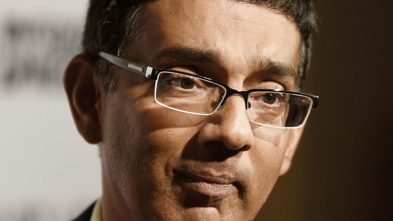 Dinesh D'Souza attends the premiere of his film, "Death of a Nation," at E Street Cinema in August 2018 in Washington, DC.