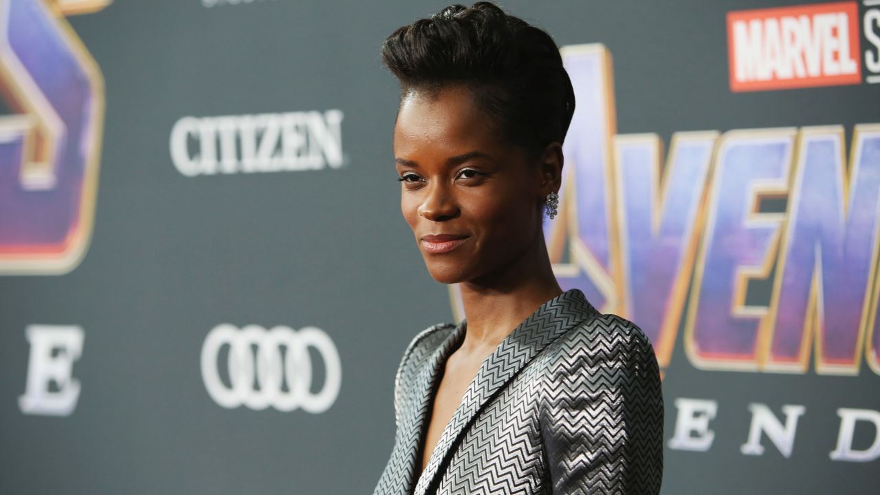 Letitia Wright, here in 2019, sustained minor injuries while shooting the sequel to 'Black Panther.'