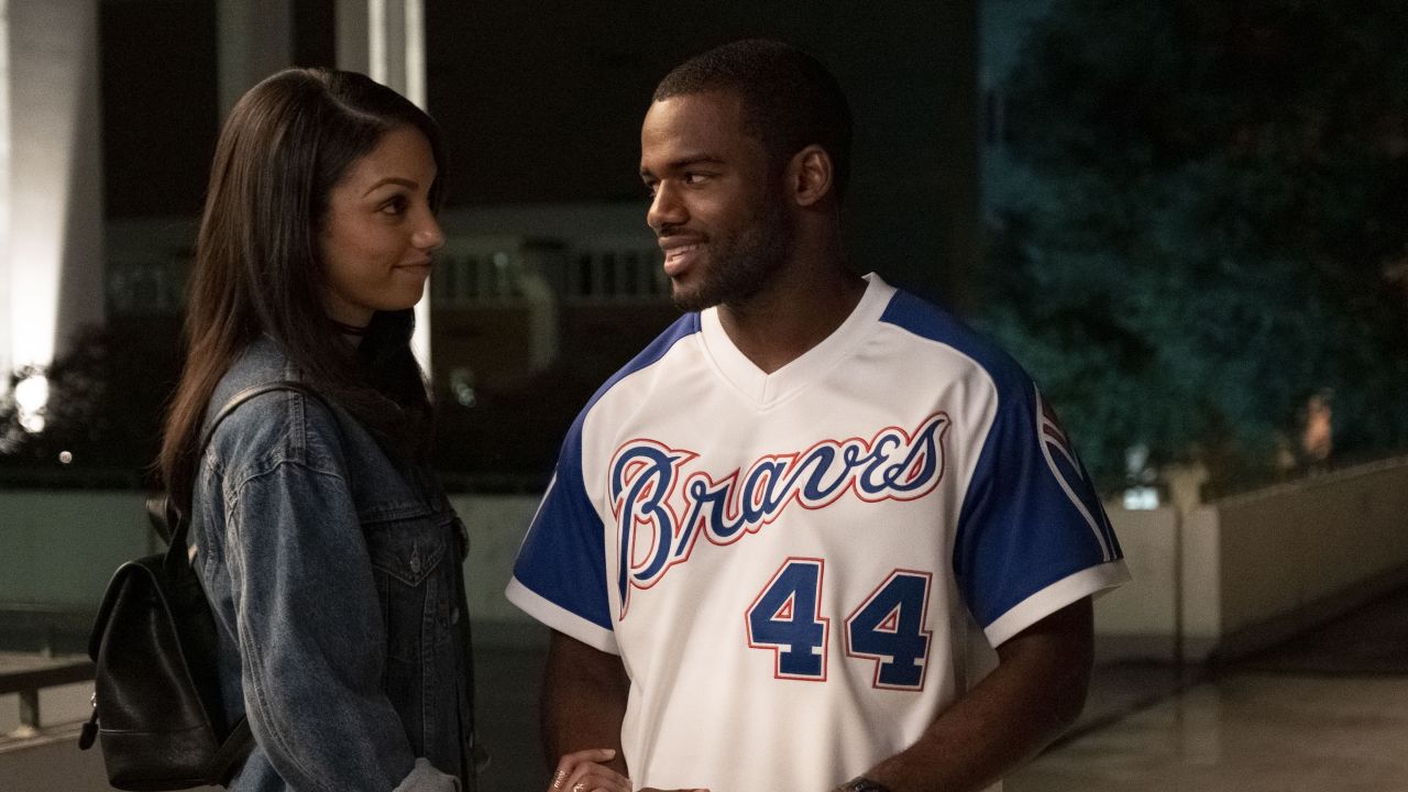 Corinne Foxx and Jay Reeves in the Disney+ movie 'Safety.'
