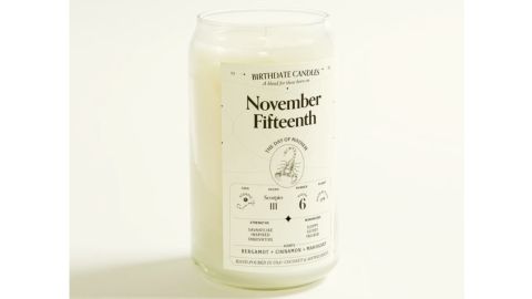The Birthdate Candle