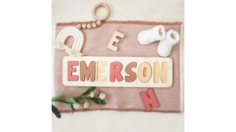 Personalized Wooden Name Puzzle
