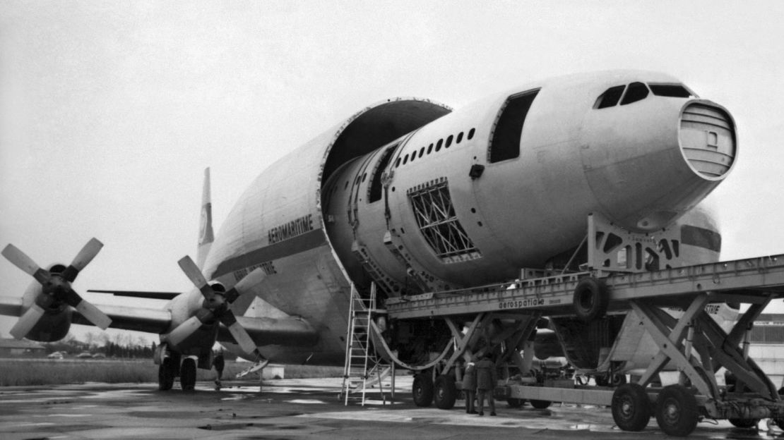 Airbus purchased two Super Guppy turbines in the 1970s to transport parts for its A300 aircraft.